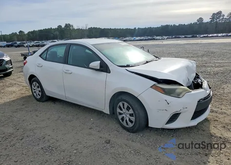 2014 Toyota Corolla L z USA, uszkodzony, nr VIN 2T1BURHE8EC022553